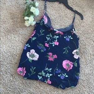 Old navy floral tank